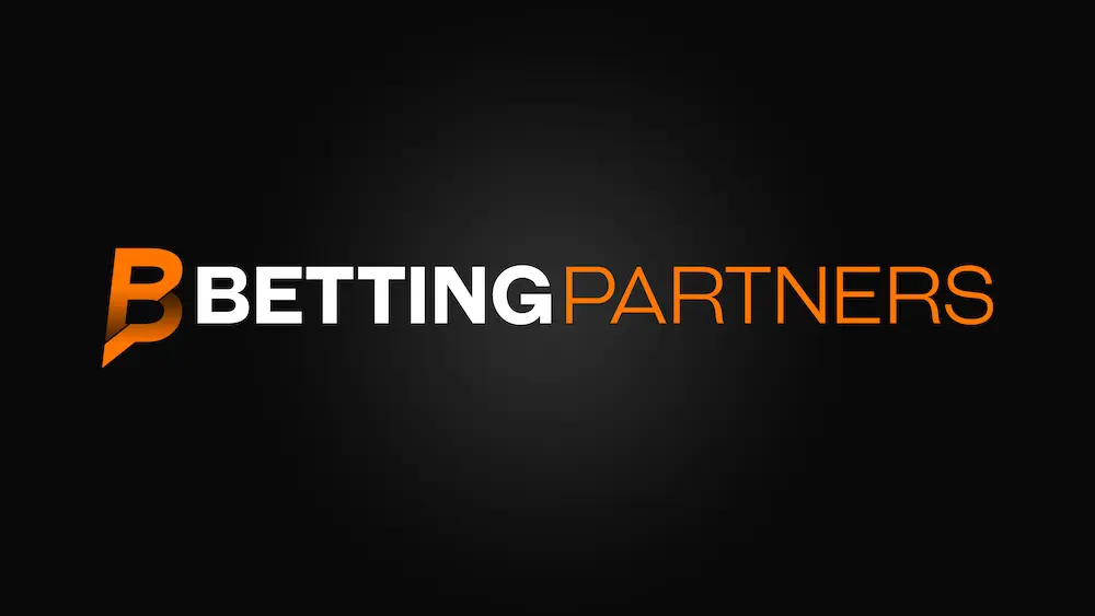 Betting.Partners logo on a black radial gradient background